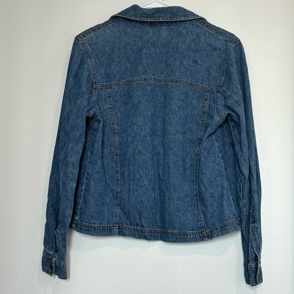 CLIO - 90s Denim Jean Jacket, Small - Picture 2 of 5